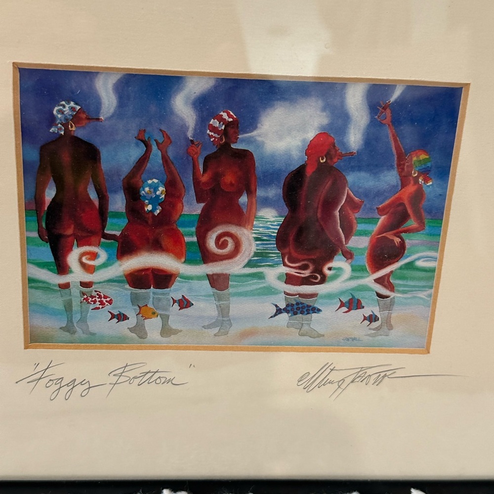 WILLIAM CANTWELL 'FOGGY BOTTOM' SIGNED